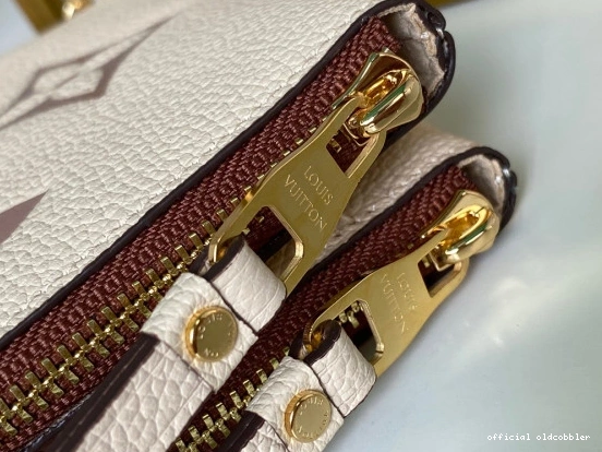 Official oldcobbler VUITTON POCHETTE DOUBLE LOUIS ZIP 0712